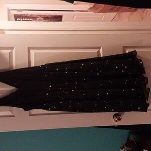 Sleeveless Torrid Black Starry Dress size 14